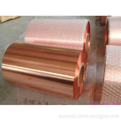 High Conductivity Casting PCB Copper Foil Roll , Copper Met